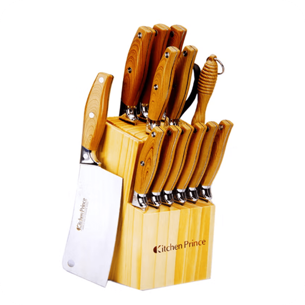 15-Piece Kitchen Knife Set